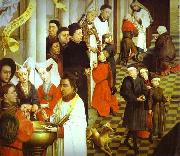 Rogier van der Weyden Sacraments Altarpiece oil painting picture wholesale